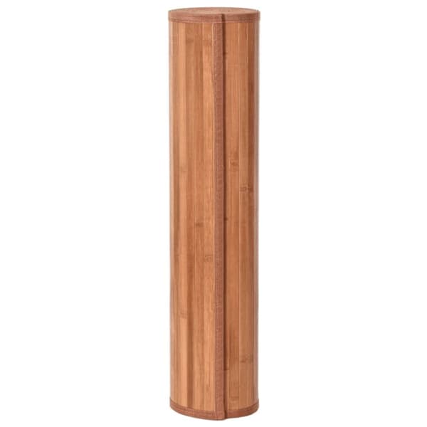 vidaXL Matta rektangulär brun 70x400 cm bambu