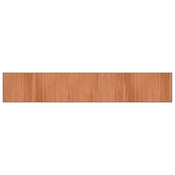 vidaXL Matta rektangulär brun 70x400 cm bambu
