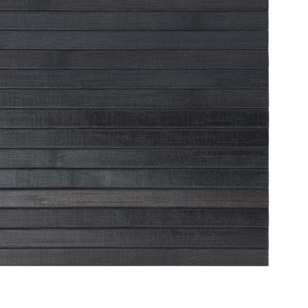 vidaXL Teppe rektangulær grå 70x300 cm bambus