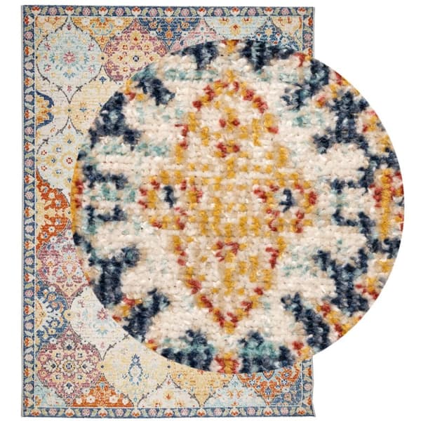vidaXL Golvmatta ARBIZU inomhus/utomhus vintage design 200x280 cm