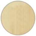 Miniatyrbild 1 av 8: vidaXL Matta rund ljus naturlig 60 cm bambu