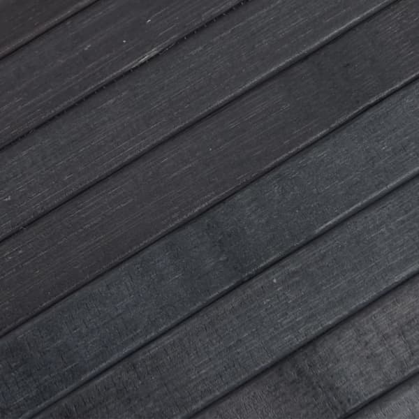 vidaXL Teppe rektangulær grå 70x200 cm bambus