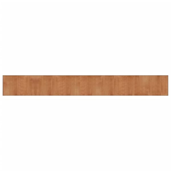 vidaXL Teppe rektangulær naturell 60x500 cm bambus