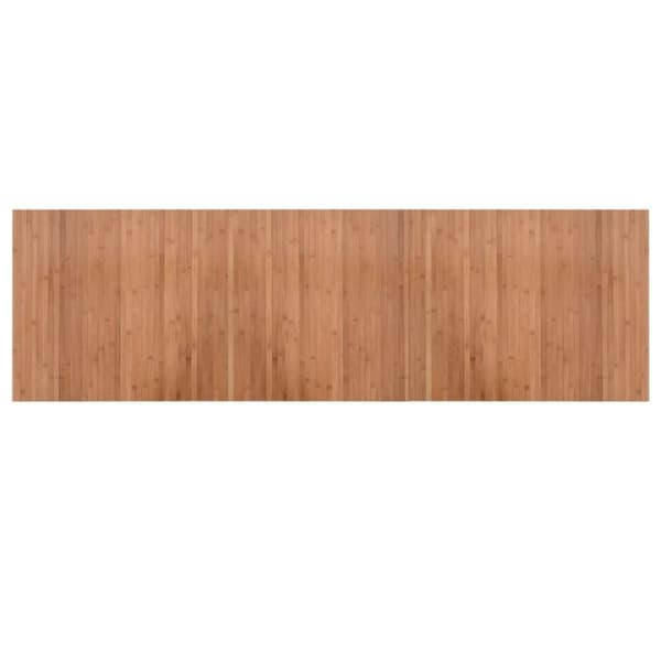 vidaXL Matta rektangulär naturlig 60x200 cm bambu