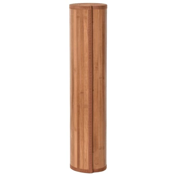vidaXL Matta rektangulär naturlig 80x1000 cm bambu
