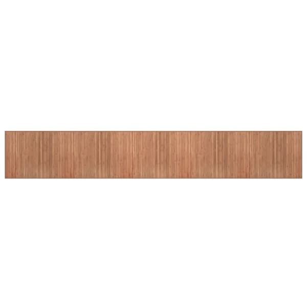 vidaXL Matta rektangulär naturlig 80x1000 cm bambu