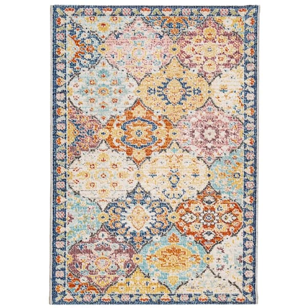 vidaXL Teppe ARBIZU innendørs og utendørs vintage design 160x230 cm