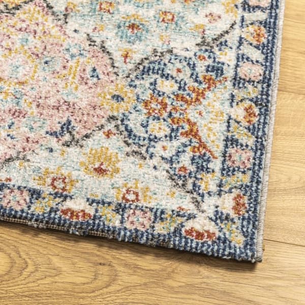 vidaXL gulvtæppe ARBIZU 80x250 cm vintagedesign