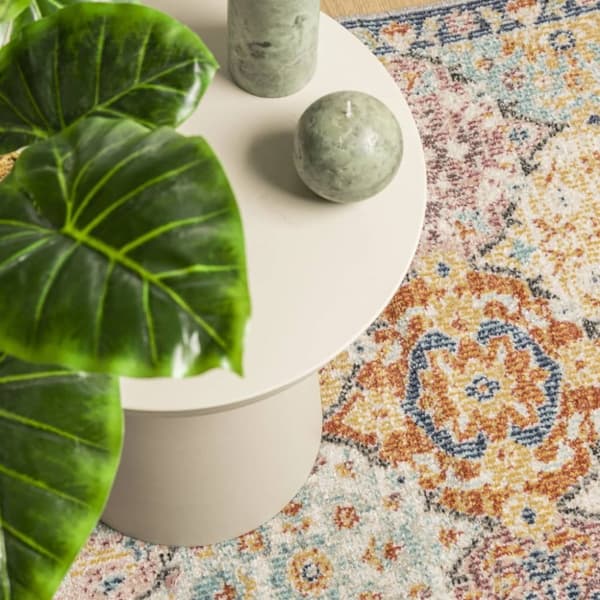 vidaXL Golvmatta ARBIZU inomhus/utomhus vintage design 80x250 cm