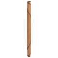 Miniatyrbild 3 av 8: vidaXL Matta rund natur 60 cm bambu