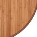 Miniatyrbild 6 av 8: vidaXL Matta rund natur 60 cm bambu