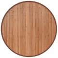 Miniatyrbild 2 av 8: vidaXL Matta rund natur 60 cm bambu