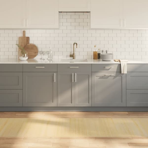 vidaXL Teppe rektangulær lys naturell 70x300 cm bambus