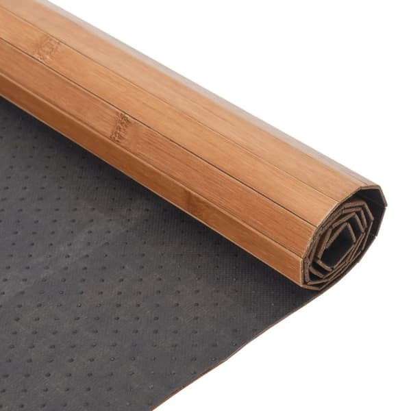 vidaXL Matta rektangulär naturlig 70x200 cm bambu