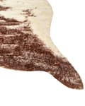 Pikkukuva 4 / 6: Lehmän tekotalja ruskea 130 x 170 cm keinoturkis käsintehty pörröinen liukumaton konepestävä rustiikkinen