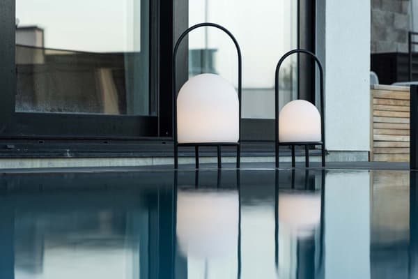 Colie bordslampa LED utomhus 26x53x26cm svart.