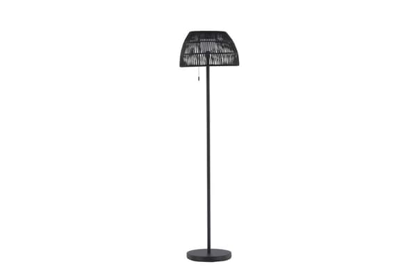 Mabis golvlampa LED utomhus svart.