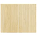 Pikkukuva 1 / 8: vidaXL Matto suorakaide vaalea luonnollinen 80x100 cm bambu