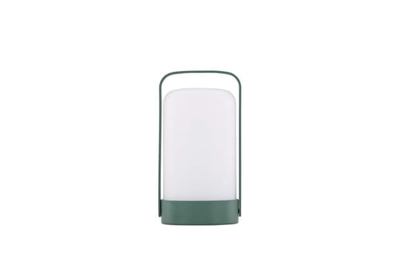 Fern bordlampe LED utendørs grønn.
