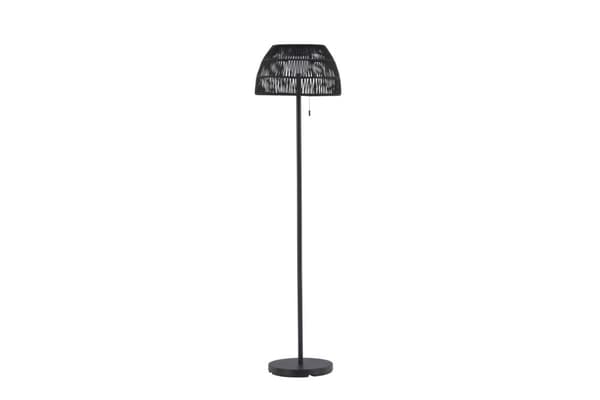 Mabis gulvlampe LED utendørs svart.