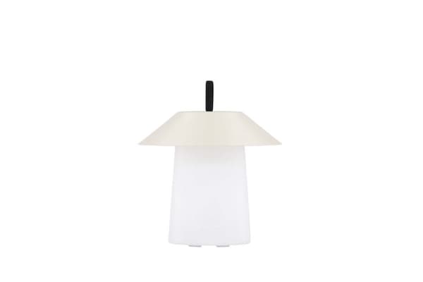 Rubu bordlampe LED utendørs beige.