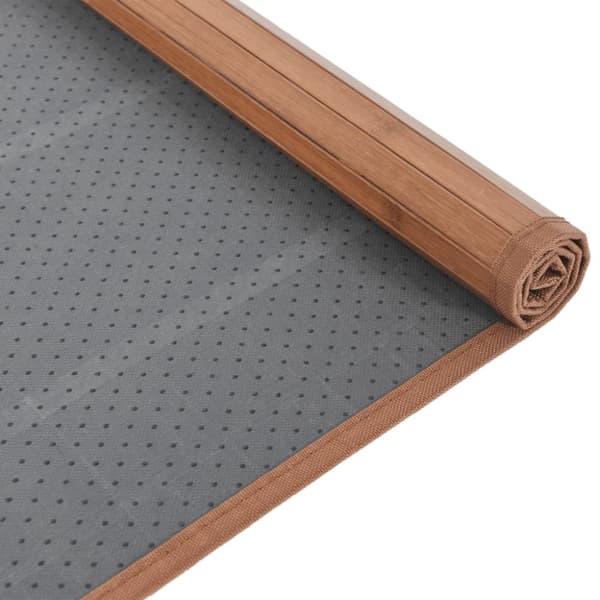 vidaXL matto suorakaide luonnollinen 80x100 cm bambu