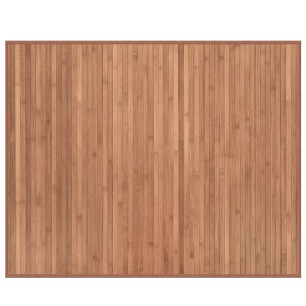 vidaXL matto suorakaide luonnollinen 80x100 cm bambu