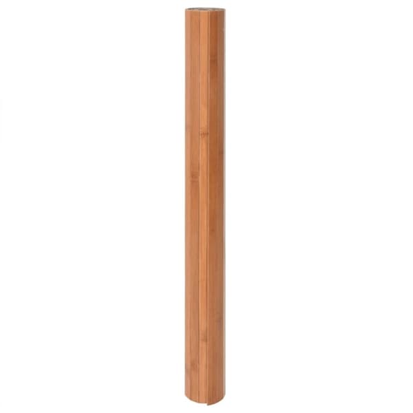 vidaXL matto suorakaide luonnollinen 80x100 cm bambu
