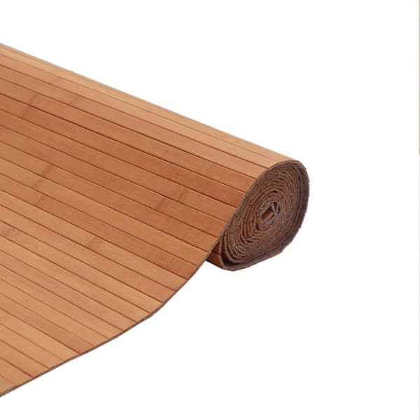 vidaXL matto suorakaide luonnollinen 80x100 cm bambu