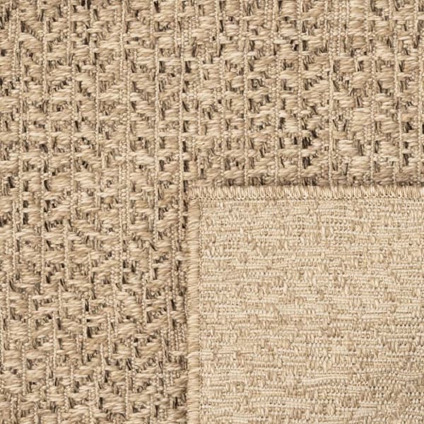 vidaXL Teppe ZIZUR 100x200 cm jute-utseende innendørs og utendørs
