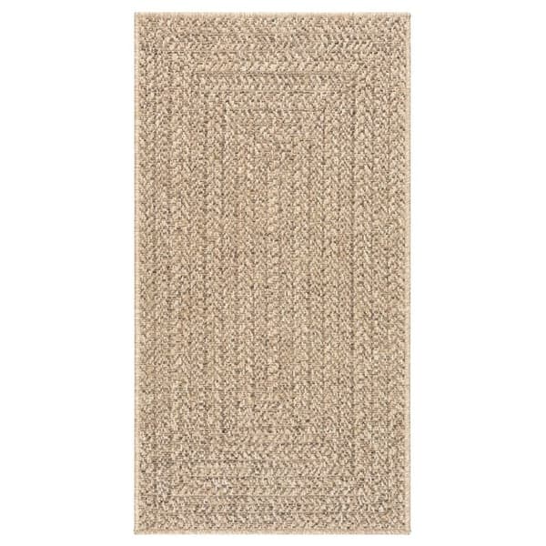 vidaXL Matta ZIZUR 100x200 cm jutelook inomhus och utomhus