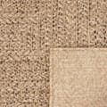 Miniatyrbilde 7 av 8: vidaXL Teppe ZIZUR 80x200 cm jute-utseende innendørs og utendørs
