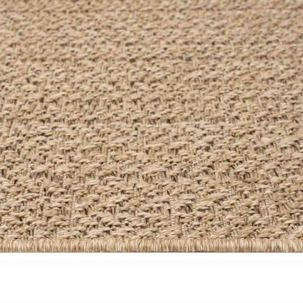 vidaXL Teppe ZIZUR 80x200 cm jute-utseende innendørs og utendørs