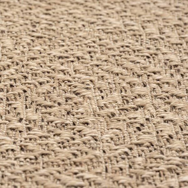 vidaXL Teppe ZIZUR 240x240 cm jute-utseende innendørs og utendørs