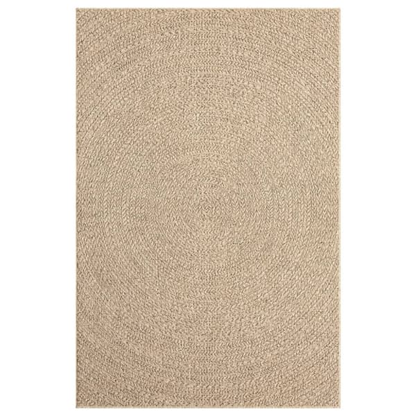 vidaXL Matta ZIZUR 120x170 cm jutelook inomhus och utomhus - Mattor