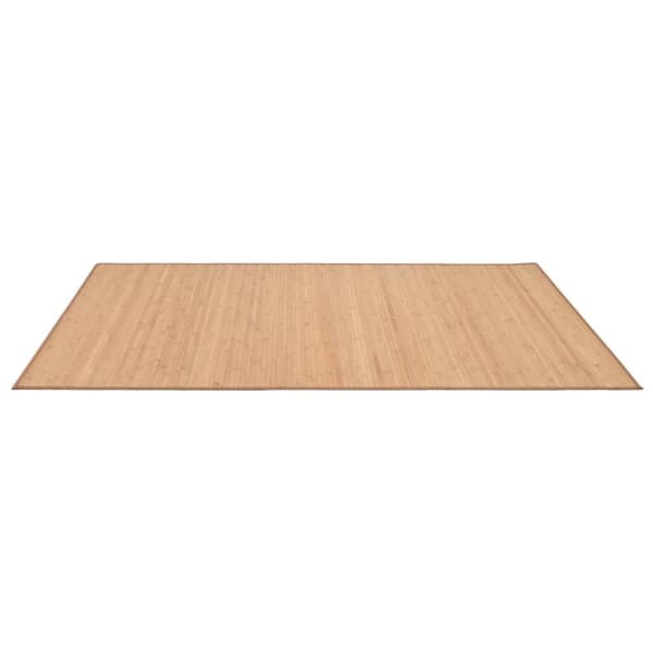 vidaXL Bambumatta 100x160 cm brun -  Mattor