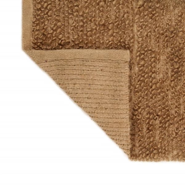 vidaXL håndlavet gulvtæppe 160x230 cm løkkeluv jute og bomuld -  Tæpper