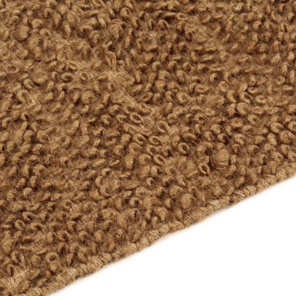 vidaXL håndlavet gulvtæppe 160x230 cm løkkeluv jute og bomuld -  Tæpper