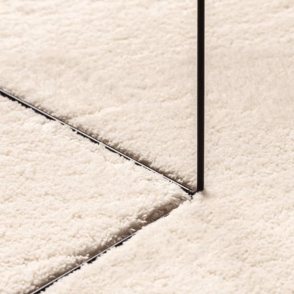 vidaXL Mjuk matta HUARTE med kort lugg tvättbar beige 80x200 cm - Mattor