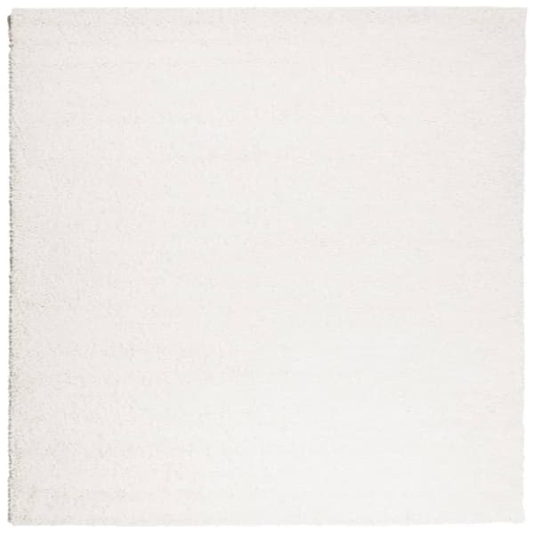 vidaXL shaggy gulvtæppe PAMPLONA 240x240 cm høj luv cremefarvet -  Tæpper