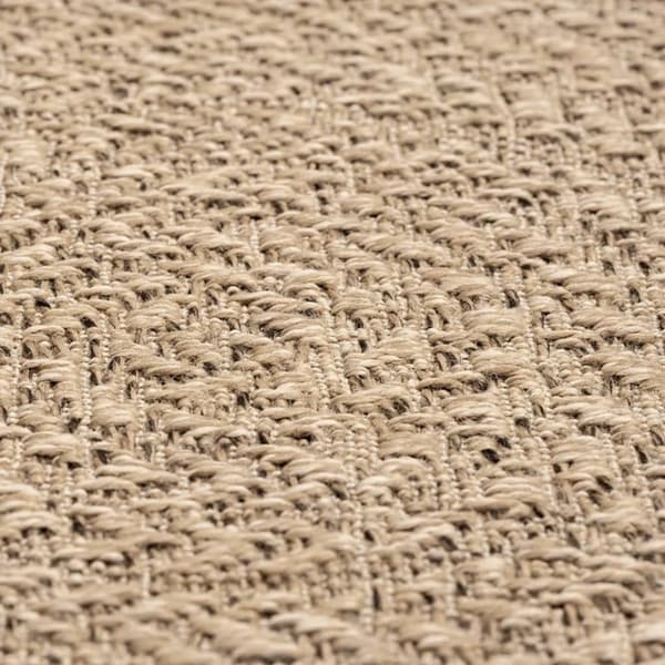 vidaXL Teppe ZIZUR 80x200 cm jute-utseende innendørs og utendørs