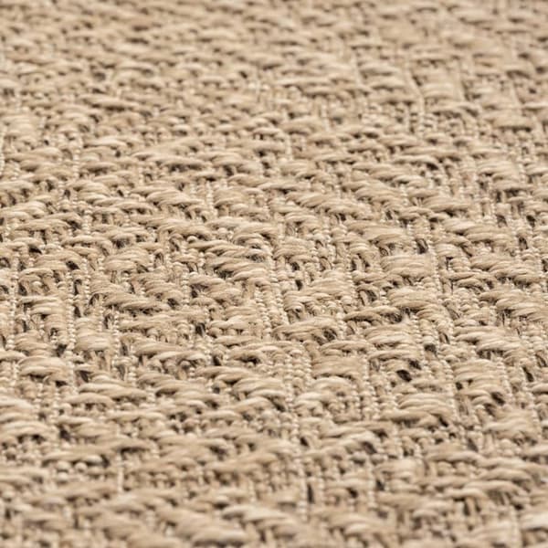 vidaXL Teppe ZIZUR 80x250 cm jute-utseende innendørs og utendørs