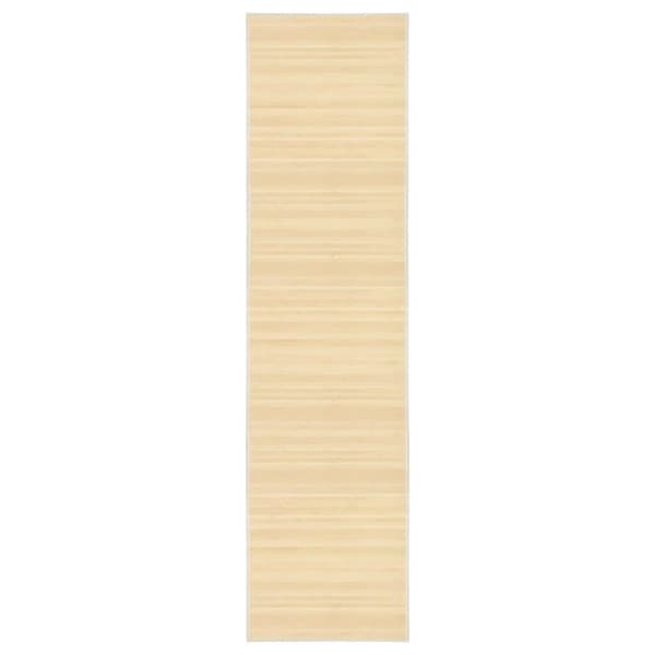 The Living Store Bambumatta 80x300 cm naturlig -  Mattor