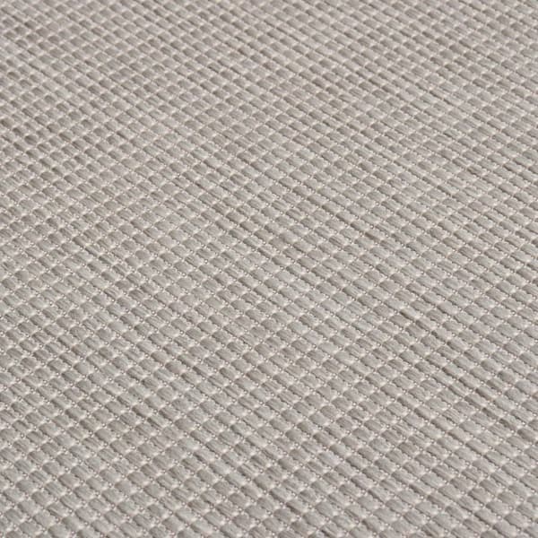 The Living Store fladvævet udendørstæppe 200x280 cm gråbrun -  Tæpper