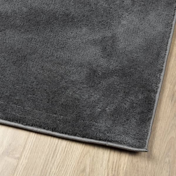 The Living Store Matta OVIEDO kort lugg antracit 80x200 cm - Mattor
