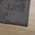 Miniatyrbild 5 av 11: The Living Store Matta IZA kort lugg skandinavisk look antracit 100x200 cm -  Mattor