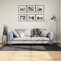 Miniatyrbild 2 av 11: The Living Store Matta IZA kort lugg skandinavisk look antracit 100x200 cm -  Mattor