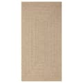 Miniatyrbillede 5 af 9: Tæpper - Living gulvtæppe ZIZUR 80x150 cm jute-look indendørs og udendørs