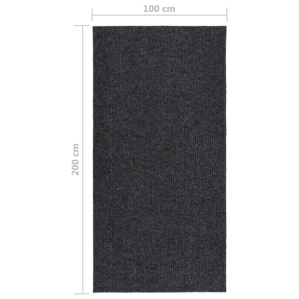Mattor - Living Gångmatta 100x200 cm antracit