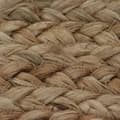Miniatyrbillede 6 af 6: Tæpper - Living tæppe flettet jute 120 cm rund